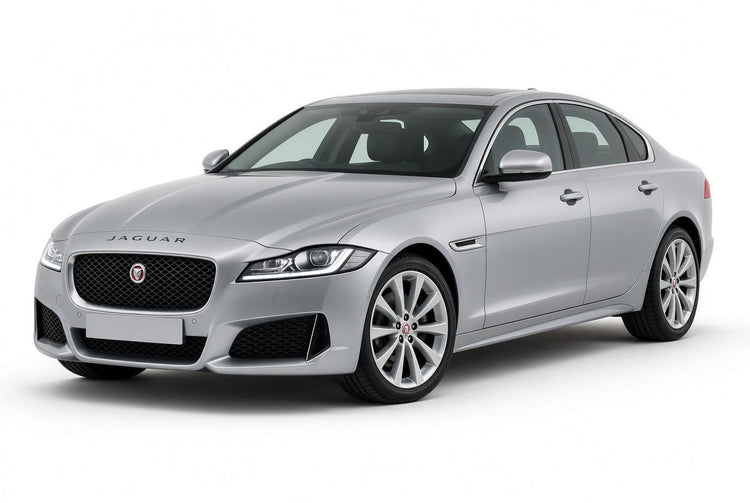 Jaguar XF X260, front three-quarter view