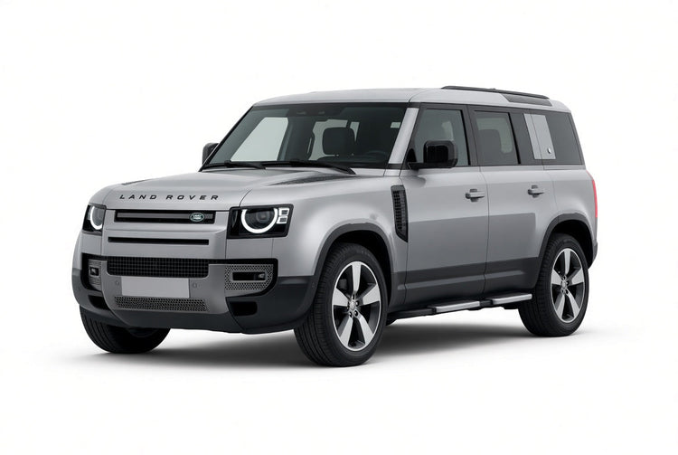 Land Rover Defender, front three-quarter view